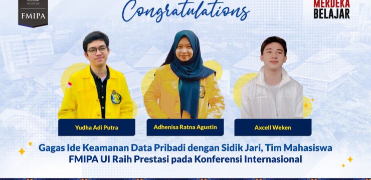 Gagas Ide Keamanan Data Pribadi dengan Sidik Jari, Tim Mahasiswa FMIPA ...