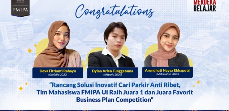 Rancang Solusi Inovatif Cari Parkir Anti Ribet, Tim Mahasiswa FMIPA UI ...